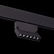 Магнитный трековый светильник Черный LED 1*6W 3000K 532Lm Ra>80 36° IP20 L120xW22xH134 ST362.436.06 - фото