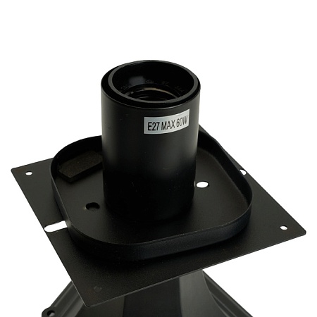Светильник садово-парковый Feron PL734  на постамент 60W 230V E27, черный - фото