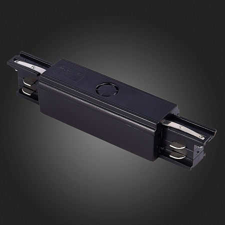 Центральный токоподвод для трехфазного шинопровода ST-Luce Черный ST030.409.13 - фото