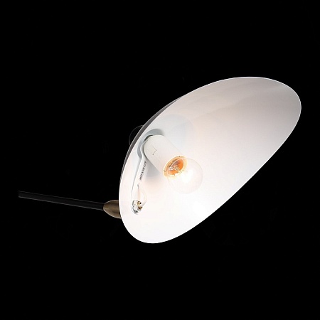 Бра ST-Luce Черный/Черный, Белый E27 1*60W SL305.401.01 - фото