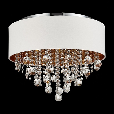Светильник потолочный ST-Luce Хром/Белый, Золотистый, Прозрачный E14 6*40W SL1350.502.06 - фото
