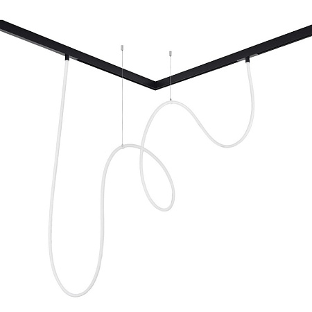 Гибкий светодиодный светильник Черный LED 1*60W 4000K Lm Ra80 360° IP20 L5 000xW-xH- 48 ST684.446.60 - фото