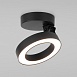 Накладной светодиодный светильник Spila черный 25105/LED Elektrostandard - фото