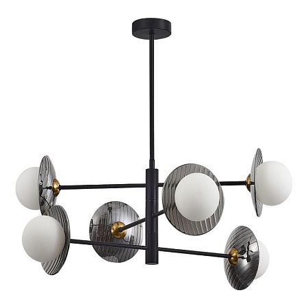 Светильник подвесной ST-Luce Черный/Дымчатый, Белый G9 6*5W 4000K SL1521.423.06 - фото