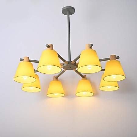 Потолочная Люстра На Штанге Natura A Yellow 8 Imperiumloft 177990-26 - фото