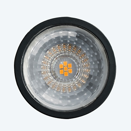 Лампа светодиодная Feron.PRO LB-1607 GU10 7W 175-265V 2700K в черном корпусе - фото