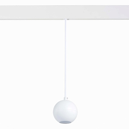 Магнитный трековый светильник подвесной Белый LED 1*12W 3000K 750Lm Ra>80 36° IP20 D100 ST354.533.12 - фото