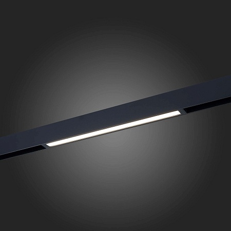 Св-к трек. SMART Черный LED 1*18W 2700K-6000K 1 470Lm Ra>90 120 IP20 L410xW25xH41 220V ST657.496.18 - фото