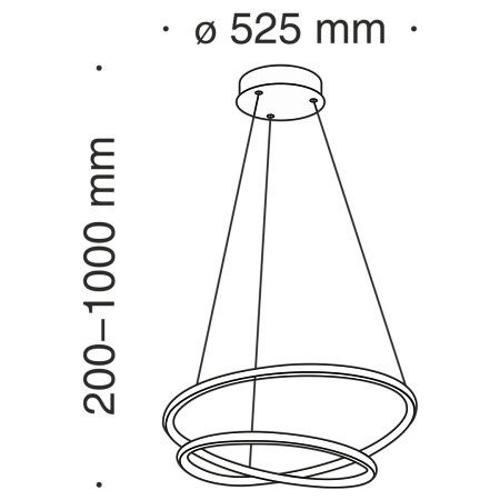 Подвесной светильник Maytoni Nola MOD101PL-L47W - фото