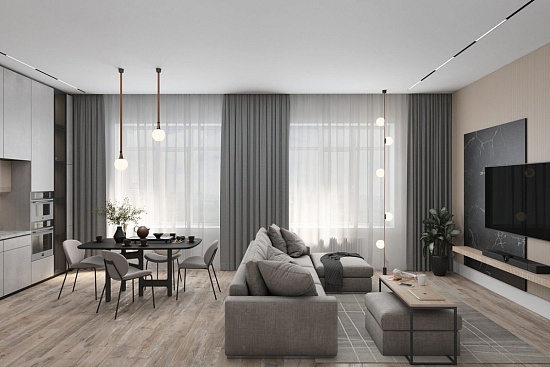 Светильник на шине Denkirs SMART LINEAR DK8005-BK - фото