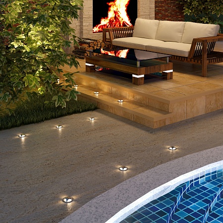 Подсветка для лестниц и дорожек алюминий MRL LED 1106 алюминий Elektrostandard - фото