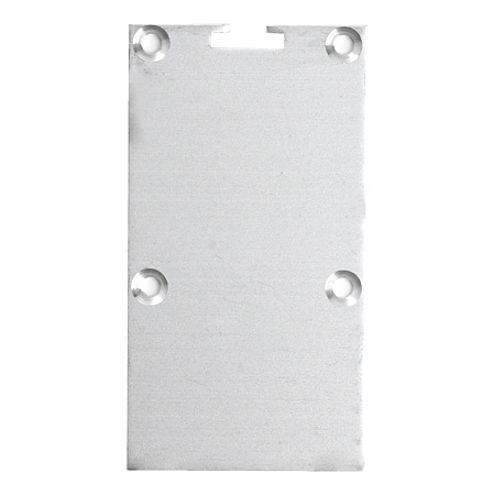 Заглушка без отверстия для профиля CAB267, LD365 (комплект 4шт) - фото