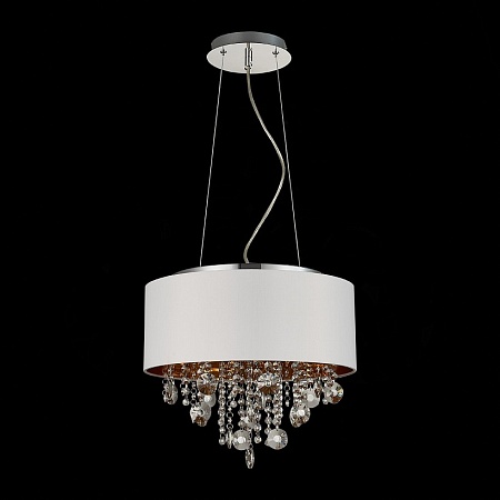 Светильник подвесной ST-Luce Хром/Белый, Золотистый, Прозрачный E14 4*40W SL1350.503.04 - фото