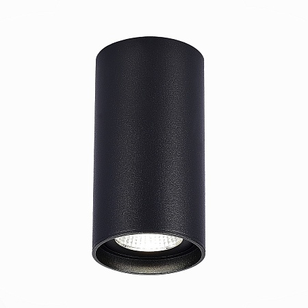 Светильник потолочный Черный LED 1*15W 3000K 1 200Lm Ra>90 60° IP44 D75xH140 220-265V ST157.432.15 - фото