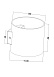 Настенный светильник (бра) Technical Rond C066WL-01MG - фото