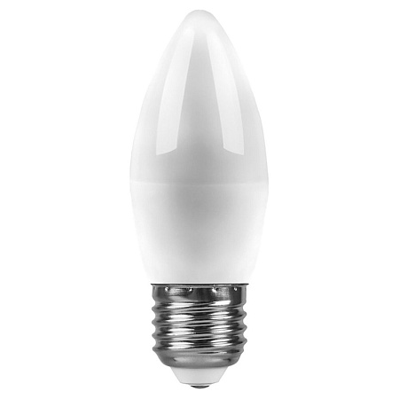 Лампа светодиодная Feron LB-570 Свеча E27 9W 175-265V 2700K - фото