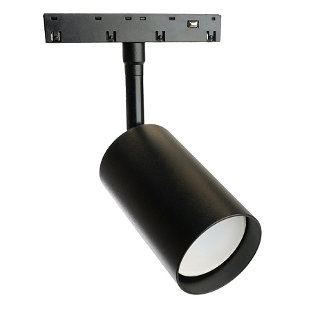 Светильник Feron AL116 трековый магнитный под лампу GU10 230В, черный - фото