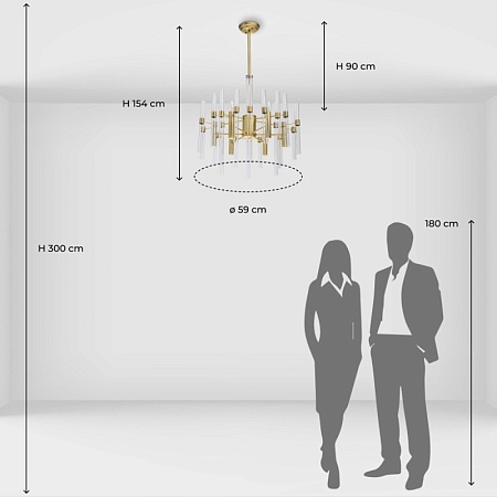 Люстра подвесная MW-Light Альгеро 285010806 - фото