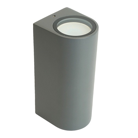 Светильник садово-парковый Feron DH015,на стену, 2*GU10 230V, серый - фото