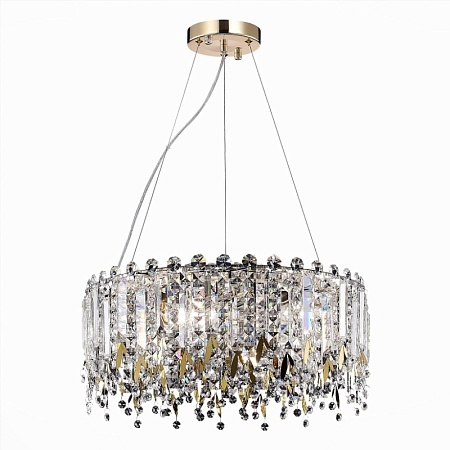 Люстра подвесная ST-Luce Золотистый/Прозрачный E14 6*40W SL1655.203.06 - фото