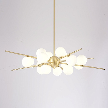 Люстра Cherry Bomb 16 Balls Gold Imperiumloft 148018-22 - фото
