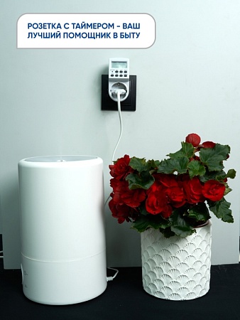 Розетка с таймером Feron TM24 недельная электронная мощность 3500W/16A - фото