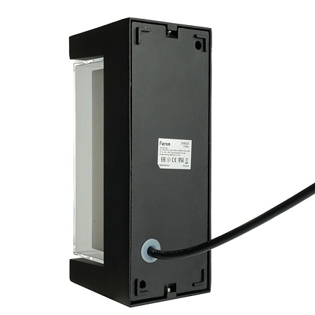 Светильник уличный светодиодный Feron DH059, 16W, 1400Lm, 4000K, черный - фото