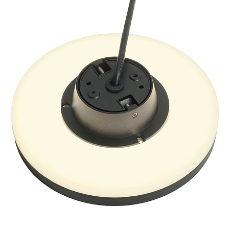 Светильник уличный светодиодный Feron DH105, 12W, 600Lm, 4000K, черный - фото