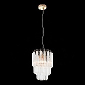 Люстра подвесная ST-Luce Золотистый/Золотистый, Прозрачный G9 5*5W SL386.203.05