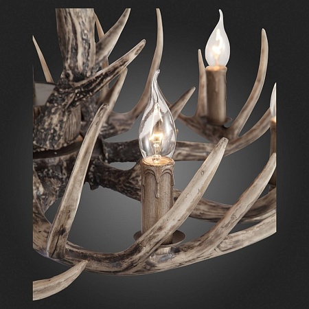 Люстра подвесная ST-Luce Серый E14 12*40W SL154.703.12 - фото