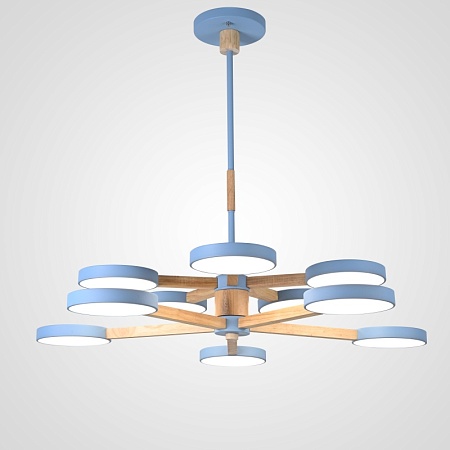 Подвесная Люстра Turna Dbl L10 Blue Imperiumloft 229091-26 - фото