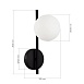 Светильник настенный Черный/Белый G9 LED 1*5W 4000K SLE1193-401-01 - фото