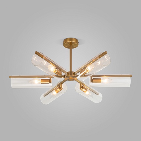 Потолочный светильник Eurosvet 70144/6 латунь - фото