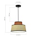 Светильник подвесной ST-Luce Черный/Кирпичный,Бежевый, Черный E27 1*40W SL1354.423.01 - фото