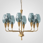 Подвесная Дизайнерская Люстра Viola 8 Синий Imperiumloft 179884-26