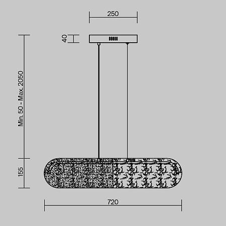 Подвесной светильник Freya Eclat FR6182PL-L18BS - фото