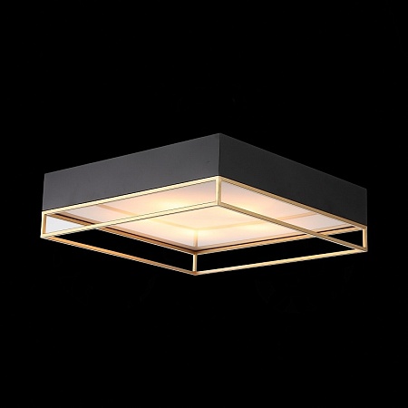 Светильник потолочный ST-Luce Черный, Матовое золото/Белый E27 5*40W SL1127.422.05 - фото