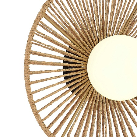 Светильник настенный бежевый/бежевый, белый G9 LED 1*5W SLE6022-601-01 - фото