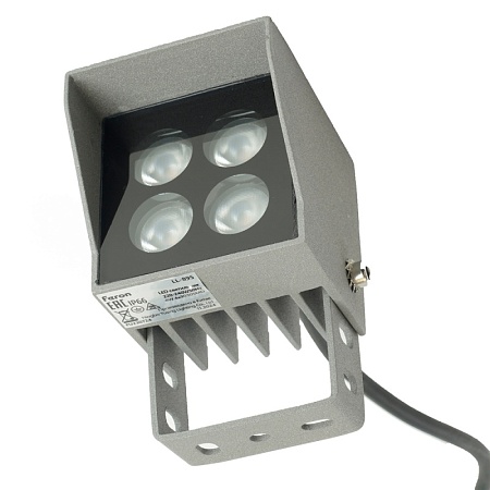 Светодиодный светильник ландшафтно-архитектурный Feron LL-895  AC220-240 4W 6400K IP66, квадрат - фото