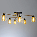Потолочная люстра Arte Lamp MANCHESTER A7045PL-6BK - фото