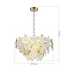 Светильник подвесной ST-Luce золотистый/Прозрачный, январный E14 12*60W SL6240.203.12 - фото