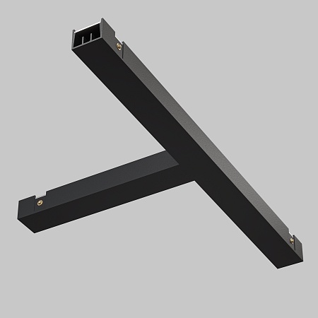 Т- образный коннектор питания Basity, черный  - фото