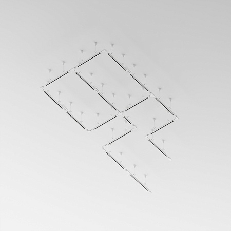 Шинопровод накладной/подвесной Technical TRX005-313W - фото