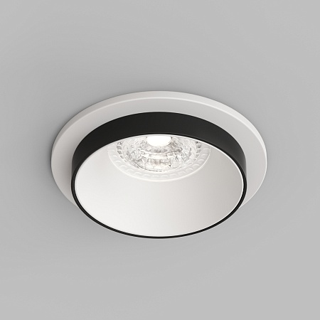 DK2401-BK Встраиваемый светильник, IP 20, 50 Вт, GU10, черный, алюминий - фото