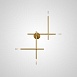 Настенное Бра Traverse Wall Gold H98 Imperiumloft 207740-26 - фото