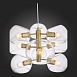 Люстра подвесная ST-Luce Латунь/Прозрачный E14 9*40W SL434.203.09 - фото