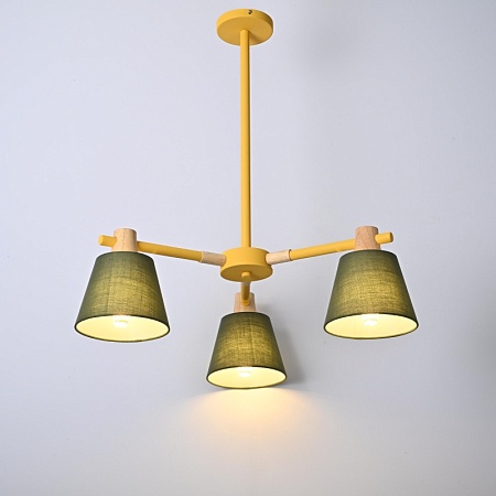 Потолочная Люстра На Штанге Natura A Green 3 Imperiumloft 101825-26 - фото