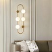 Настенное Бра Hoop Wall H77 Gold Imperiumloft 140761-26 - фото