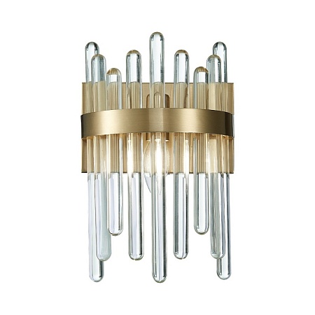 Бра ST-Luce Латунь/Латунь, Прозрачный E14 1*40W SL1167.301.01 - фото