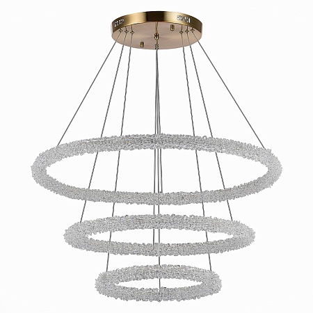 Люстра подвесная ST-Luce Золотистый/Золотистый LED 3*35W 3000 - 6500K SL6110.203.03 - фото